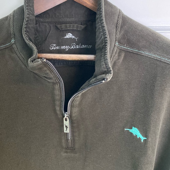 Tommy Bahama Other - Tommy Bahama quarter zip in XXL black